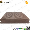 Contains no toxic chemicals green environment friendly solid wpc exterior flooring